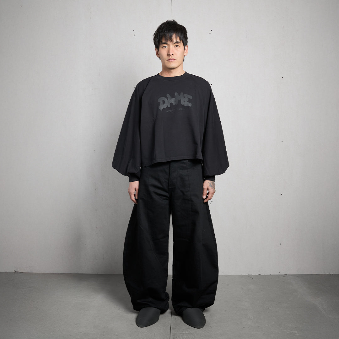 BLACK UNIFORM LS TSHIRT