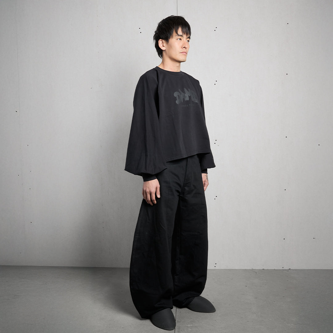 BLACK UNIFORM LS TSHIRT