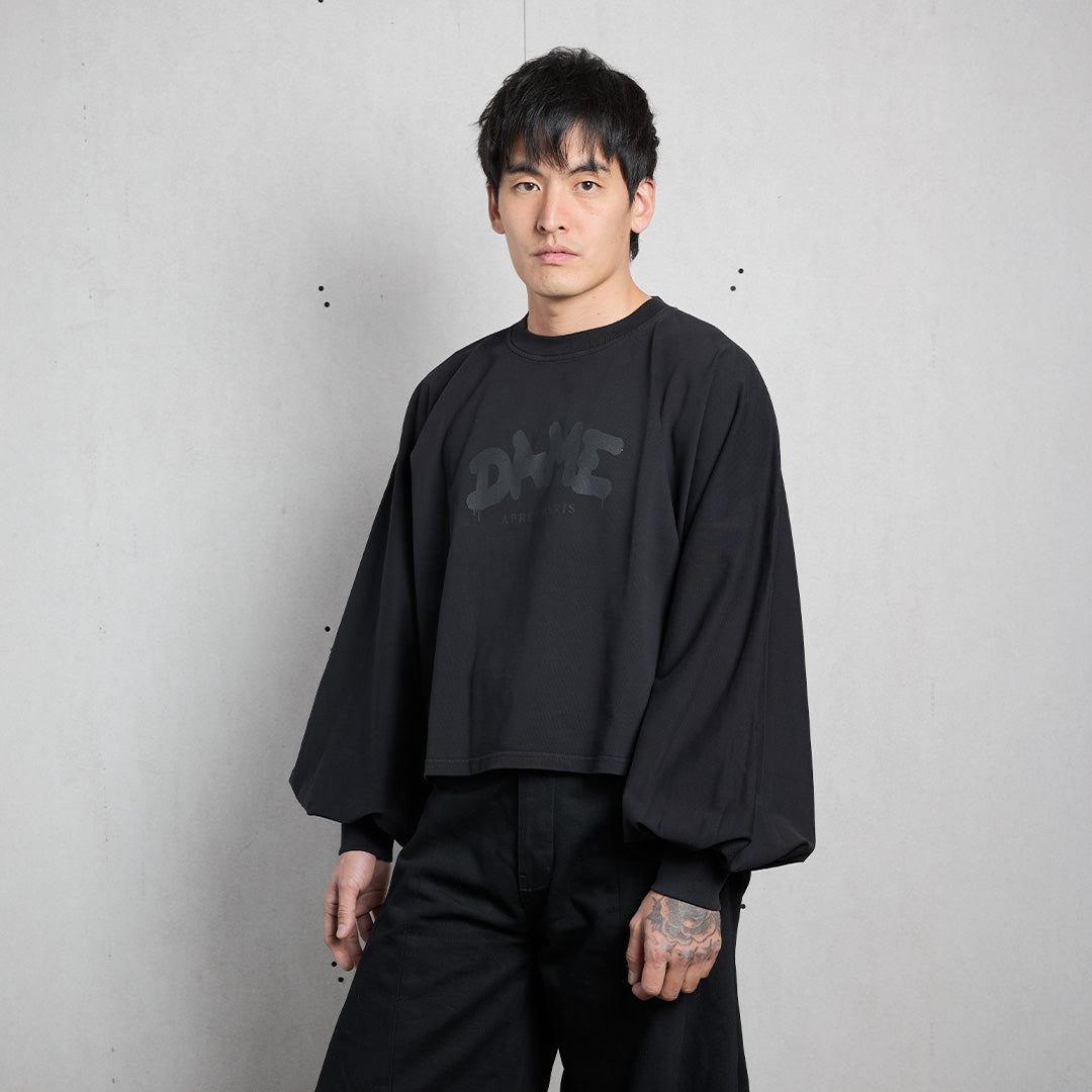 BLACK UNIFORM LS TSHIRT