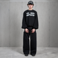 PARIS UNDER CONSTRUCTION BLACK UNIFORM LS TSHIRT