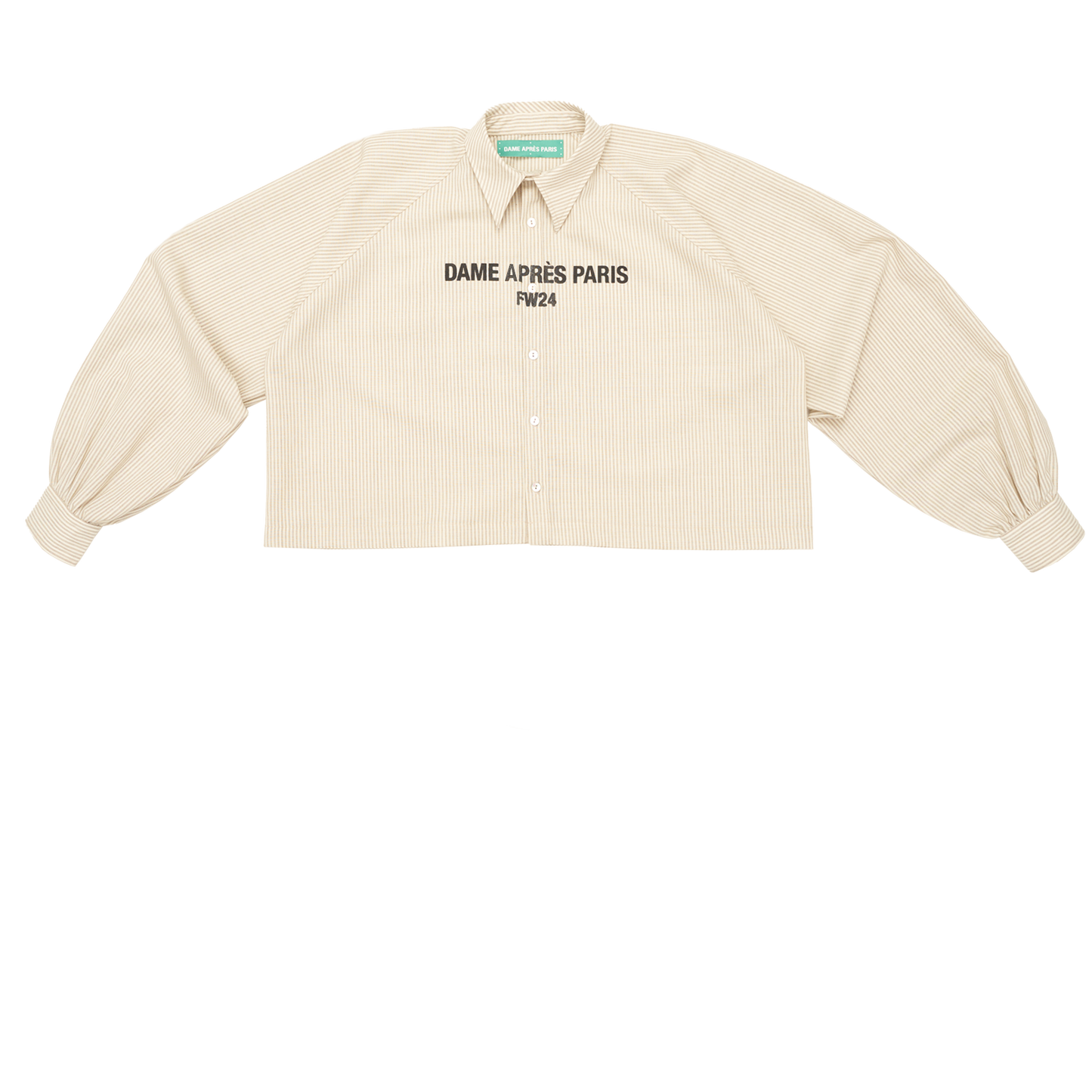 BROWN OXFORD UF SHIRT