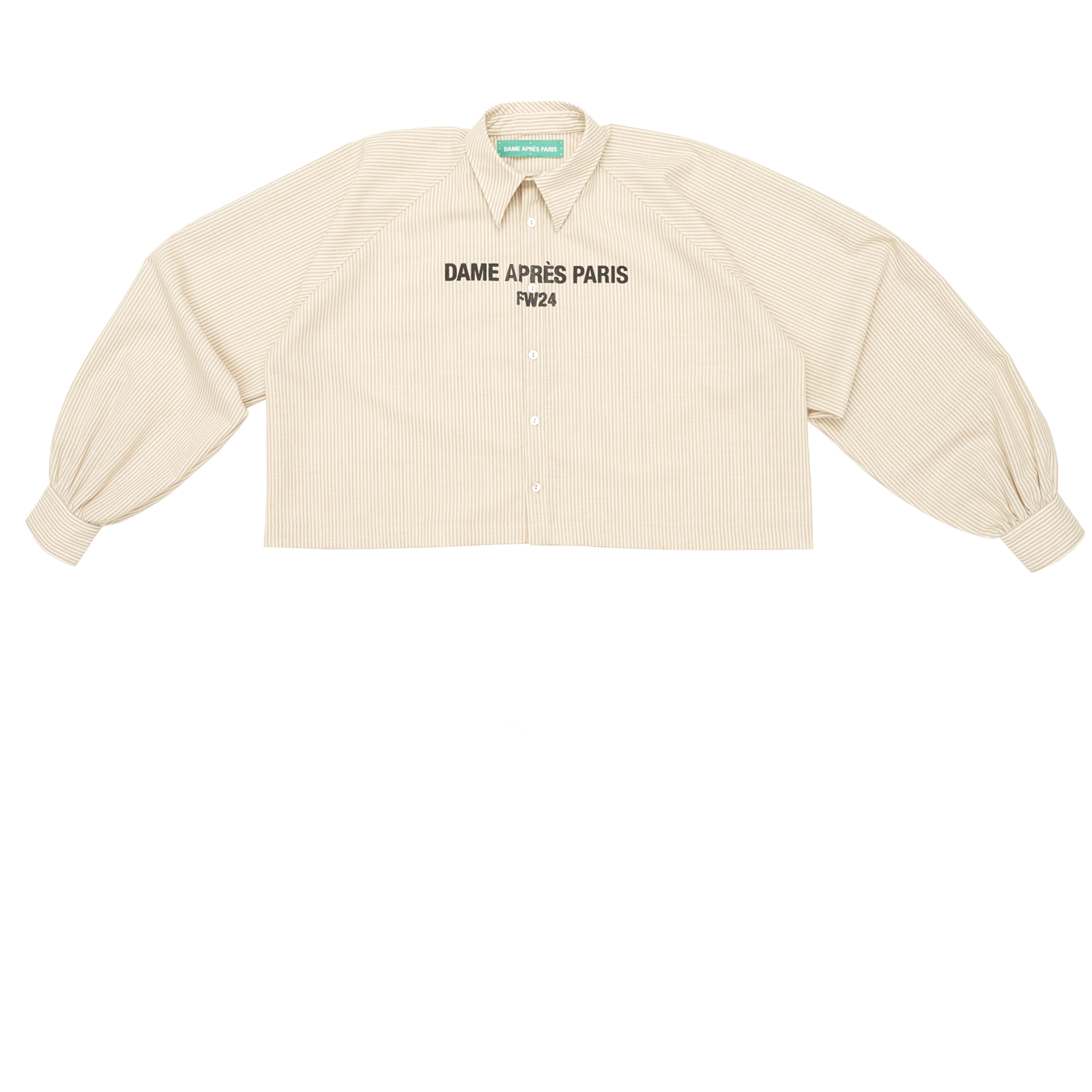 BROWN OXFORD UF SHIRT