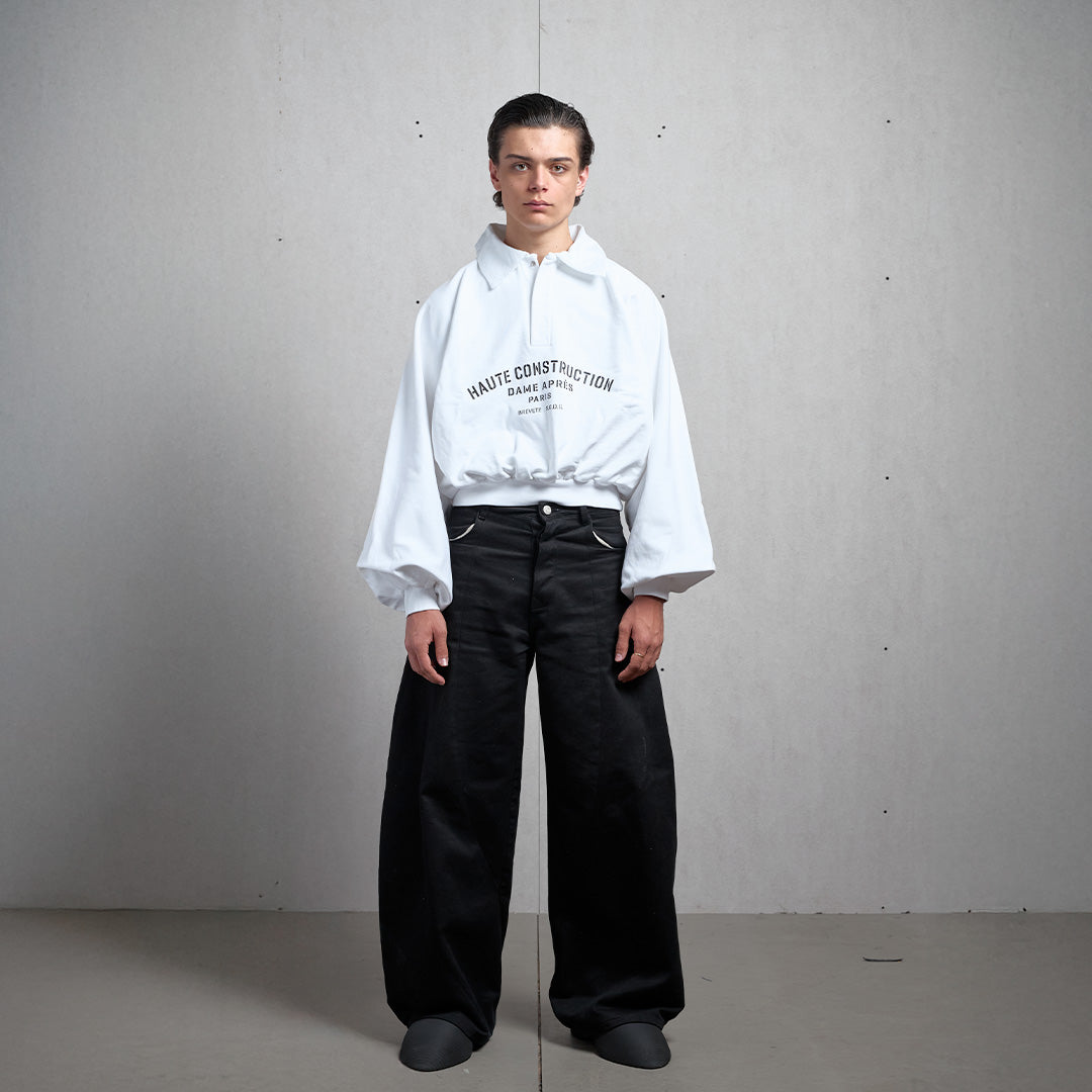 WHITE HAUTE CONSTRUCTION UNIFORM COLLAR