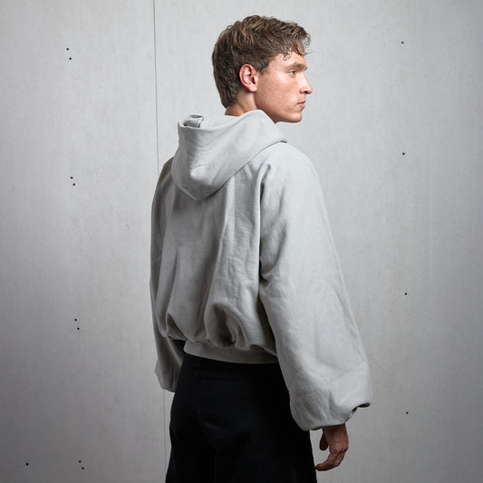 GRAY UNIFORM ZIPPER