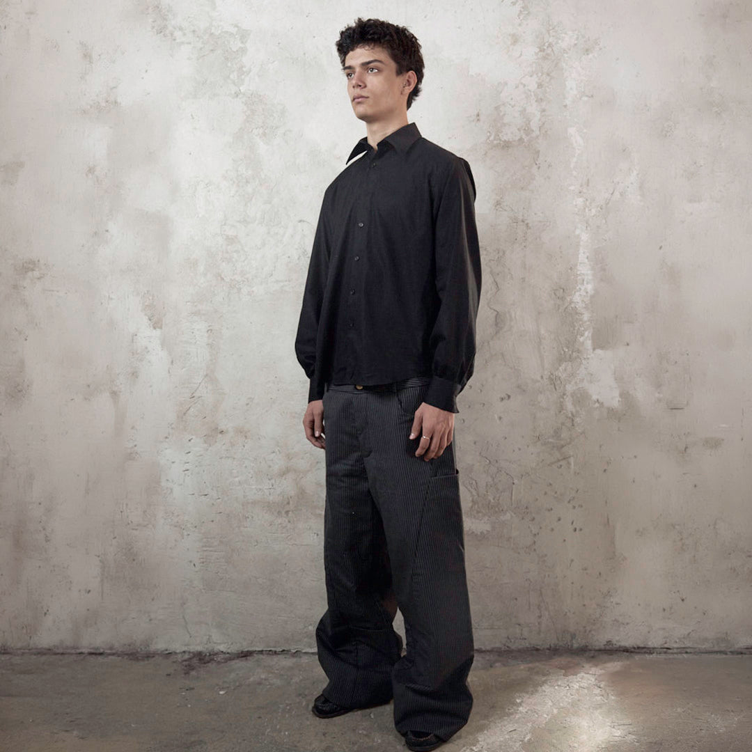 BLACK TAILOR SHIRT