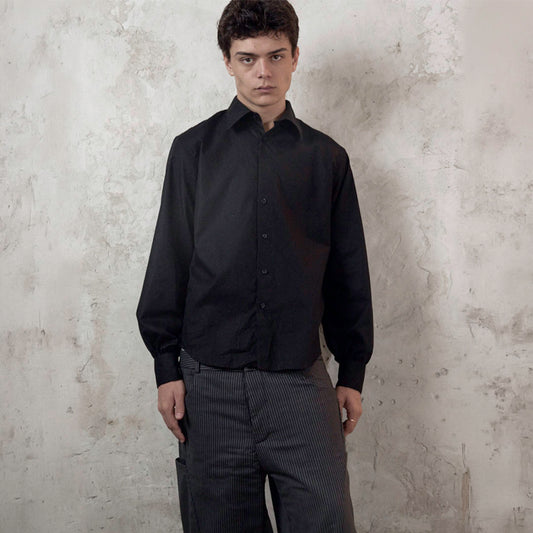 BLACK TAILOR SHIRT