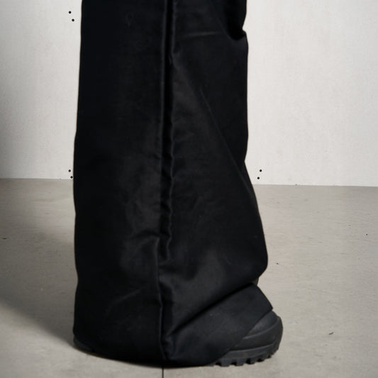 BLACK BOOT CUT PANTS