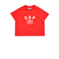 RED DAP RANGLAN BABY TSHIRT