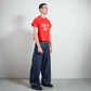 RED DAP RANGLAN BABY TSHIRT