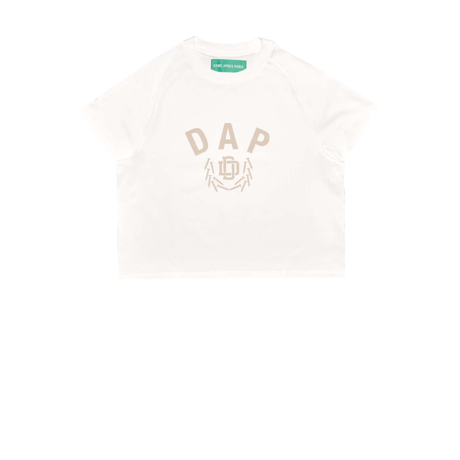 WHITE DAP RANGLAN TSHIRT