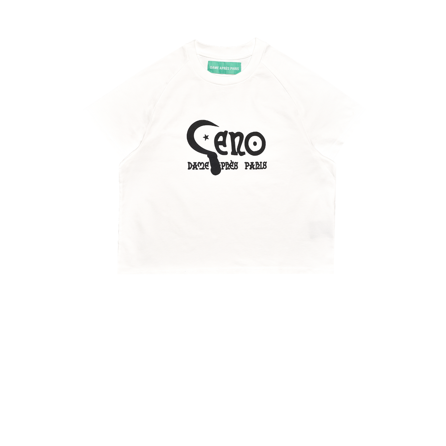 WHITE GENO RANGLAN BABY TSHIRT