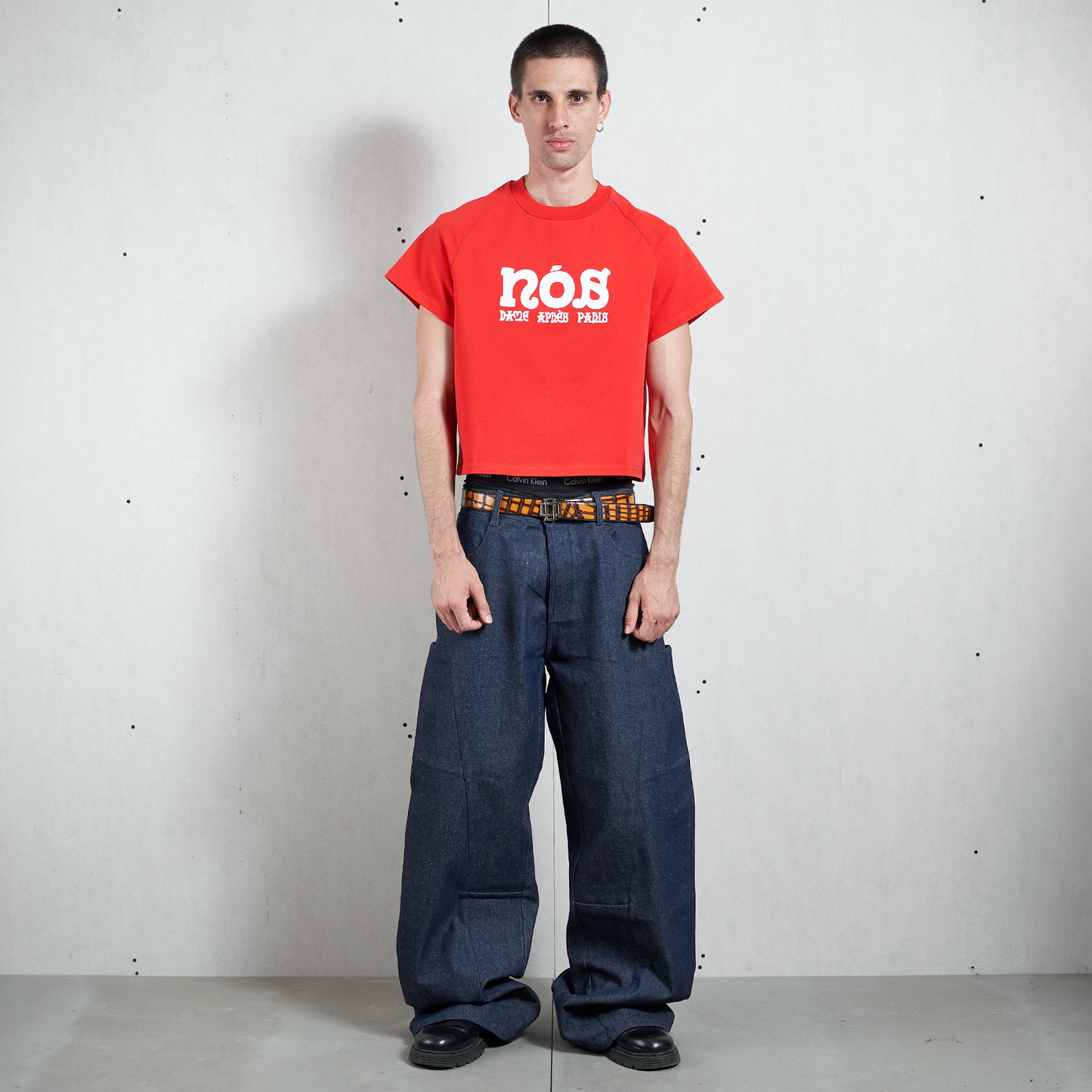 RED NÓS RANGLAN BABY TSHIRT