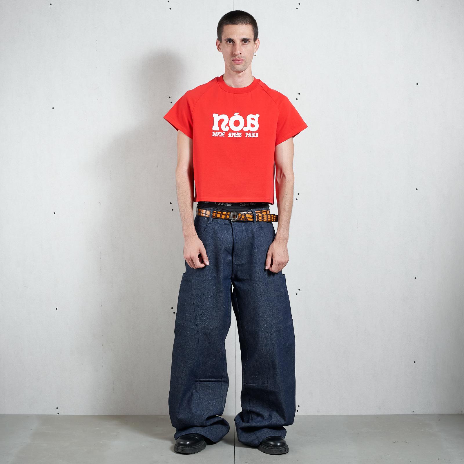 RED NÓS RANGLAN BABY TSHIRT