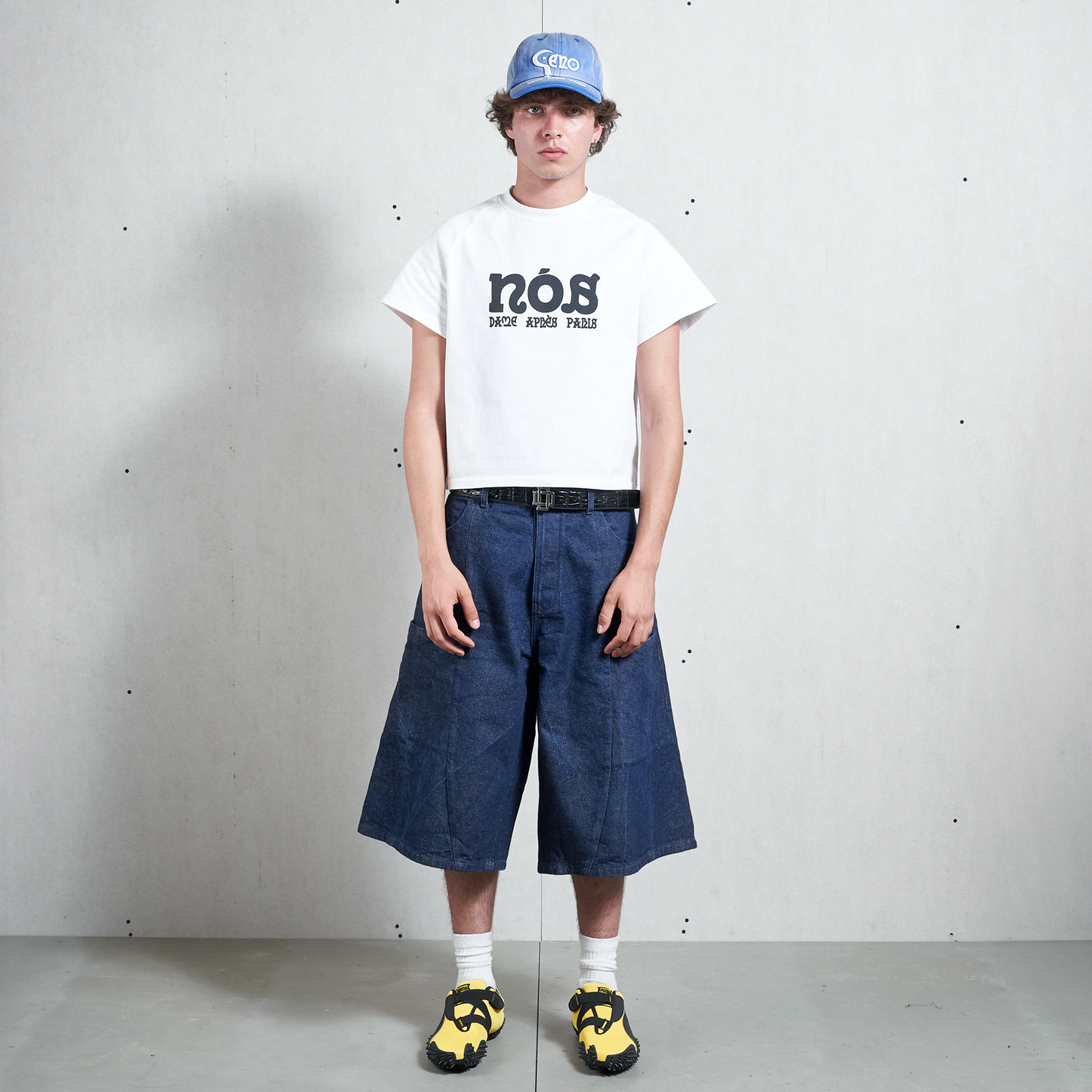 WHITE NÓS RANGLAN BABY TSHIRT