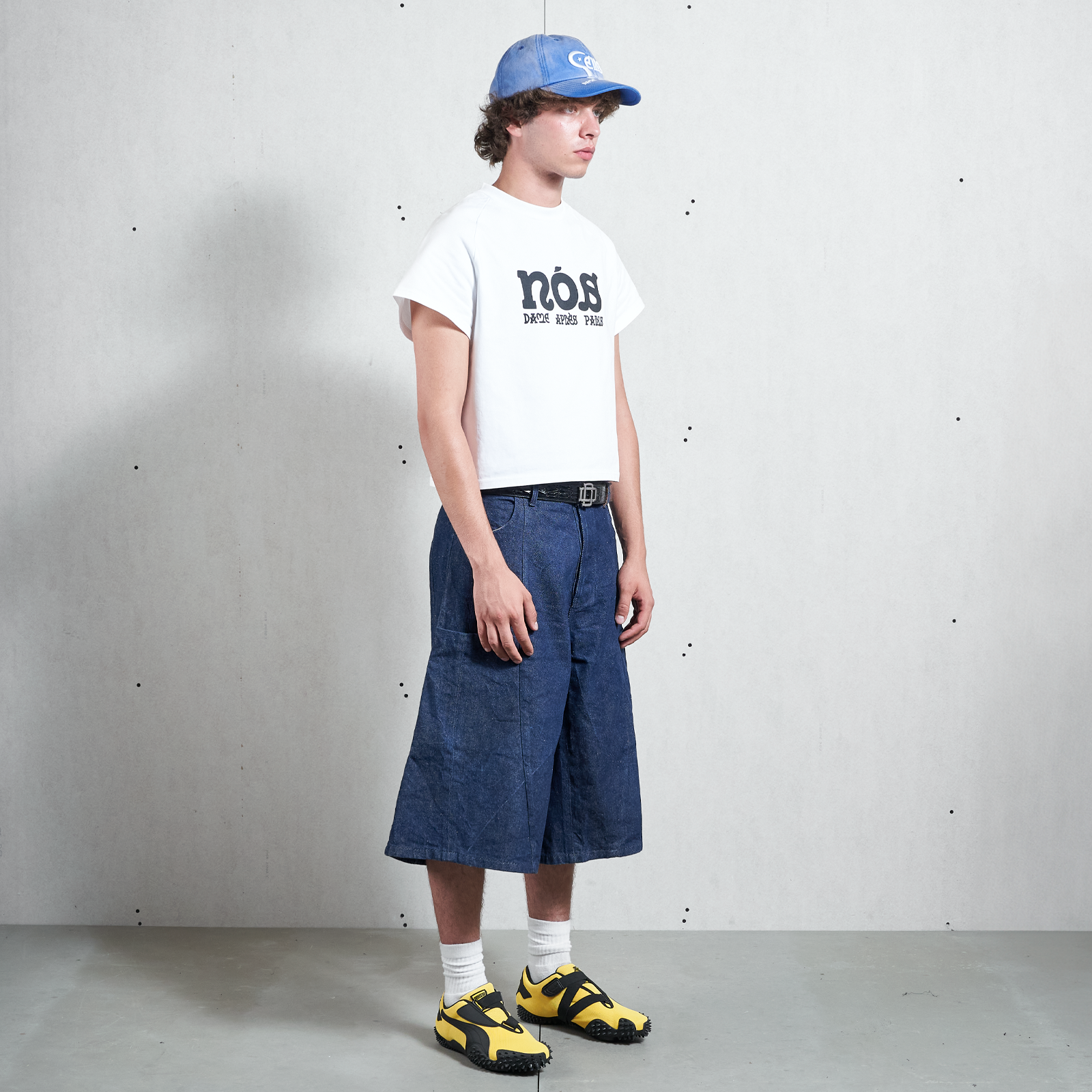 WHITE NÓS RANGLAN TSHIRT