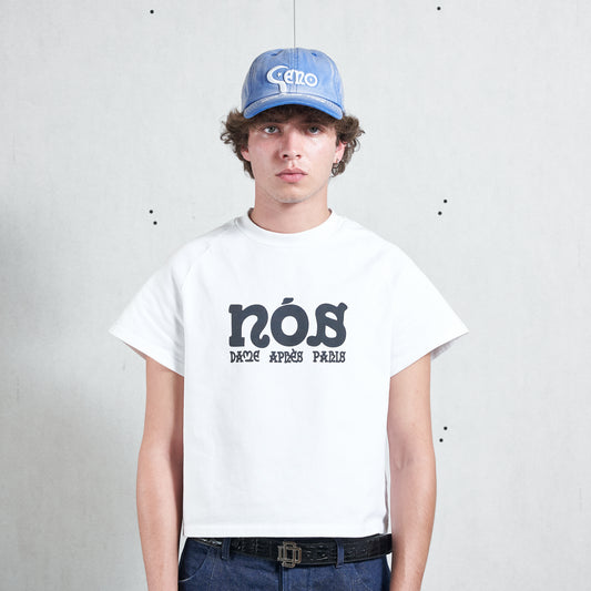 WHITE NÓS RANGLAN BABY TSHIRT