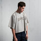 FADED GRAY UNIFORM TSHIRT