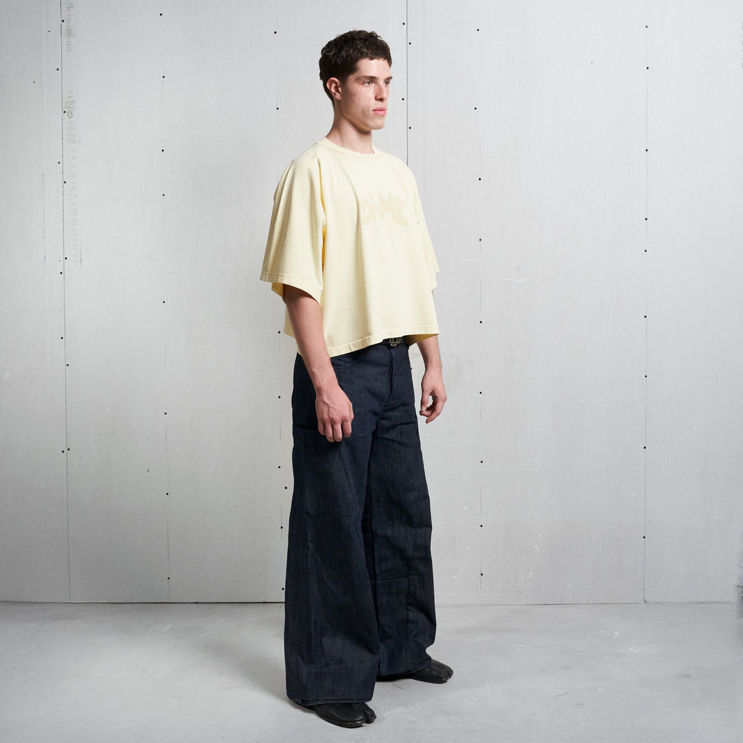 FADED YELLOW UNIFORM TSHIRT