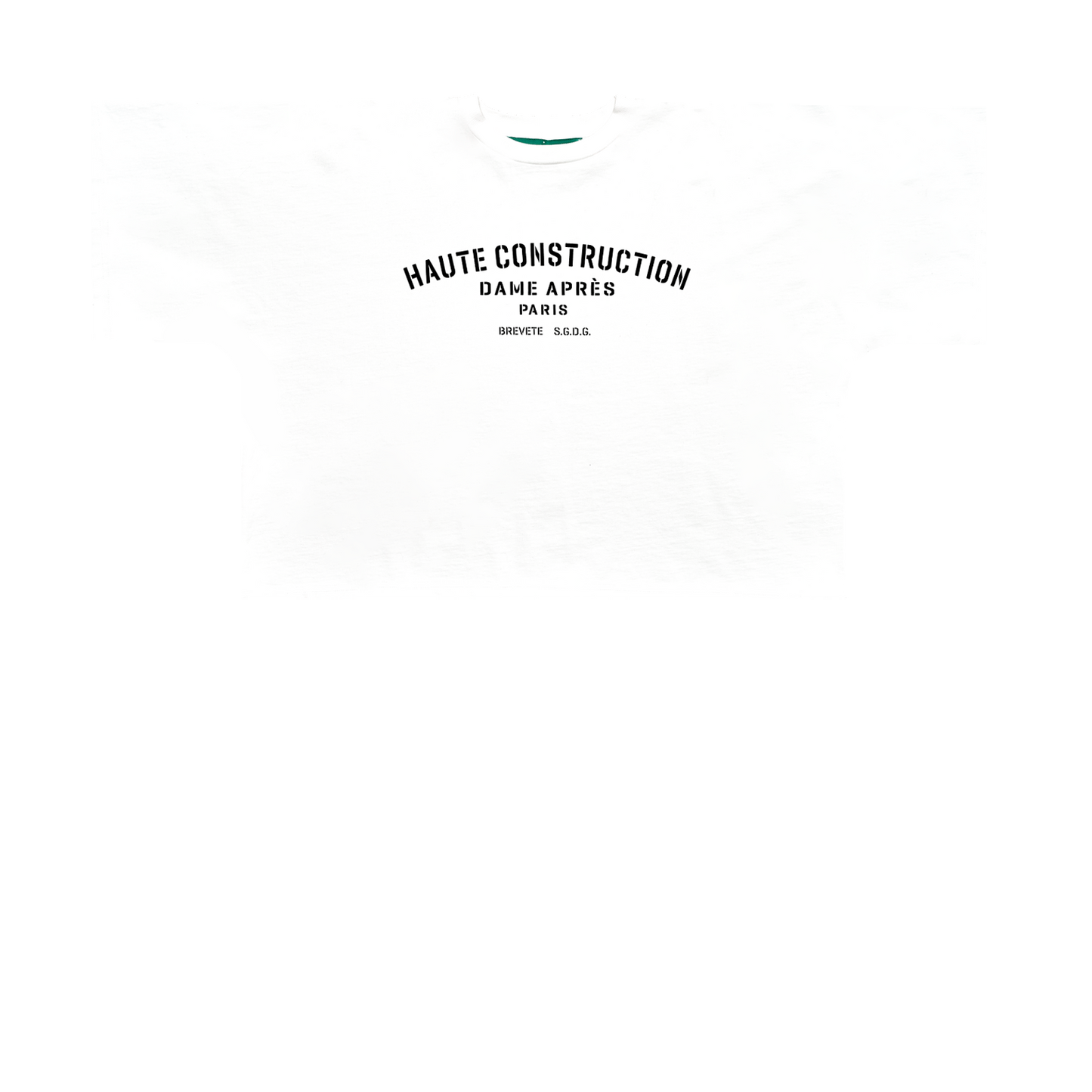 HAUTE CONSTRUCTION WHITE UF TSHIRT