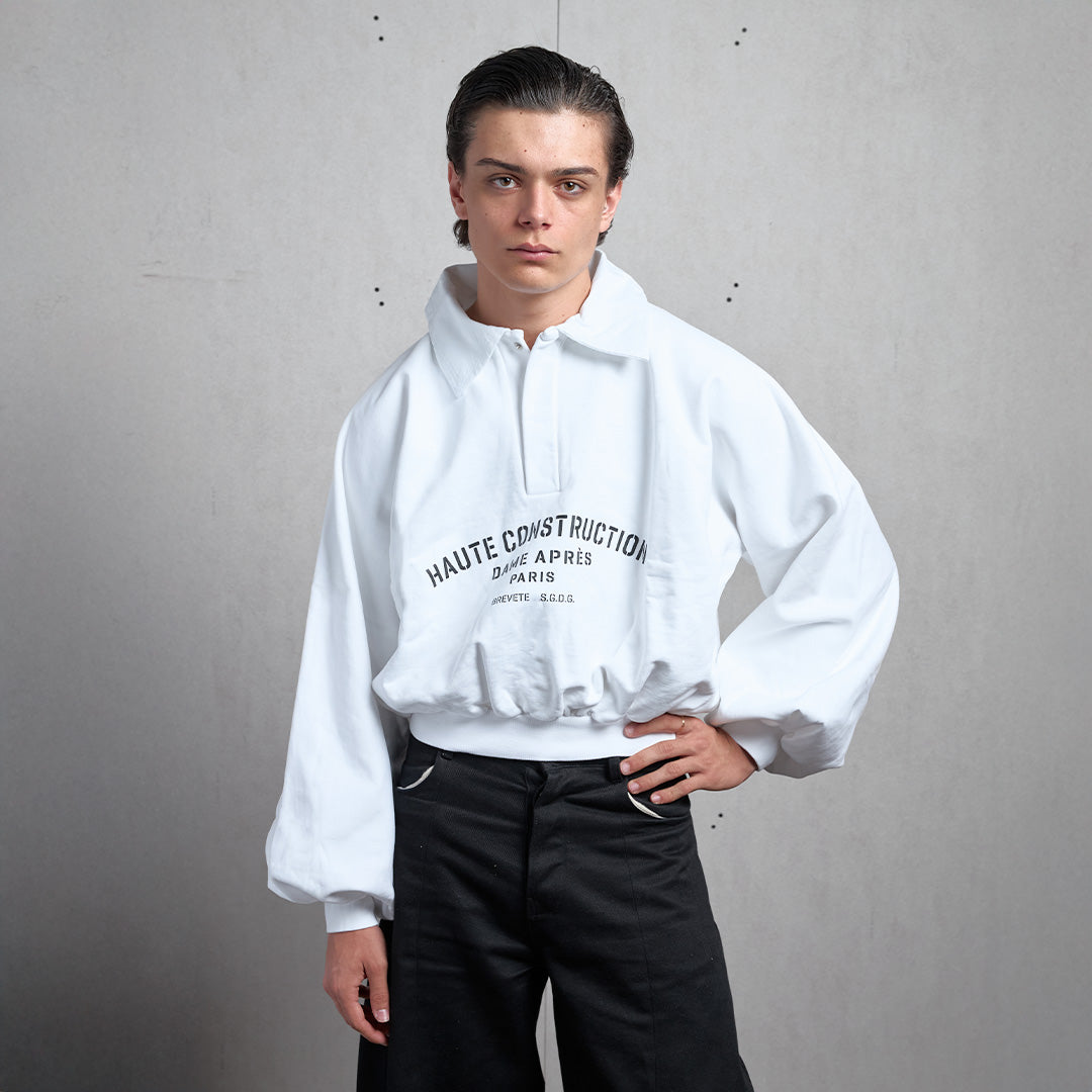 WHITE HAUTE CONSTRUCTION UNIFORM COLLAR