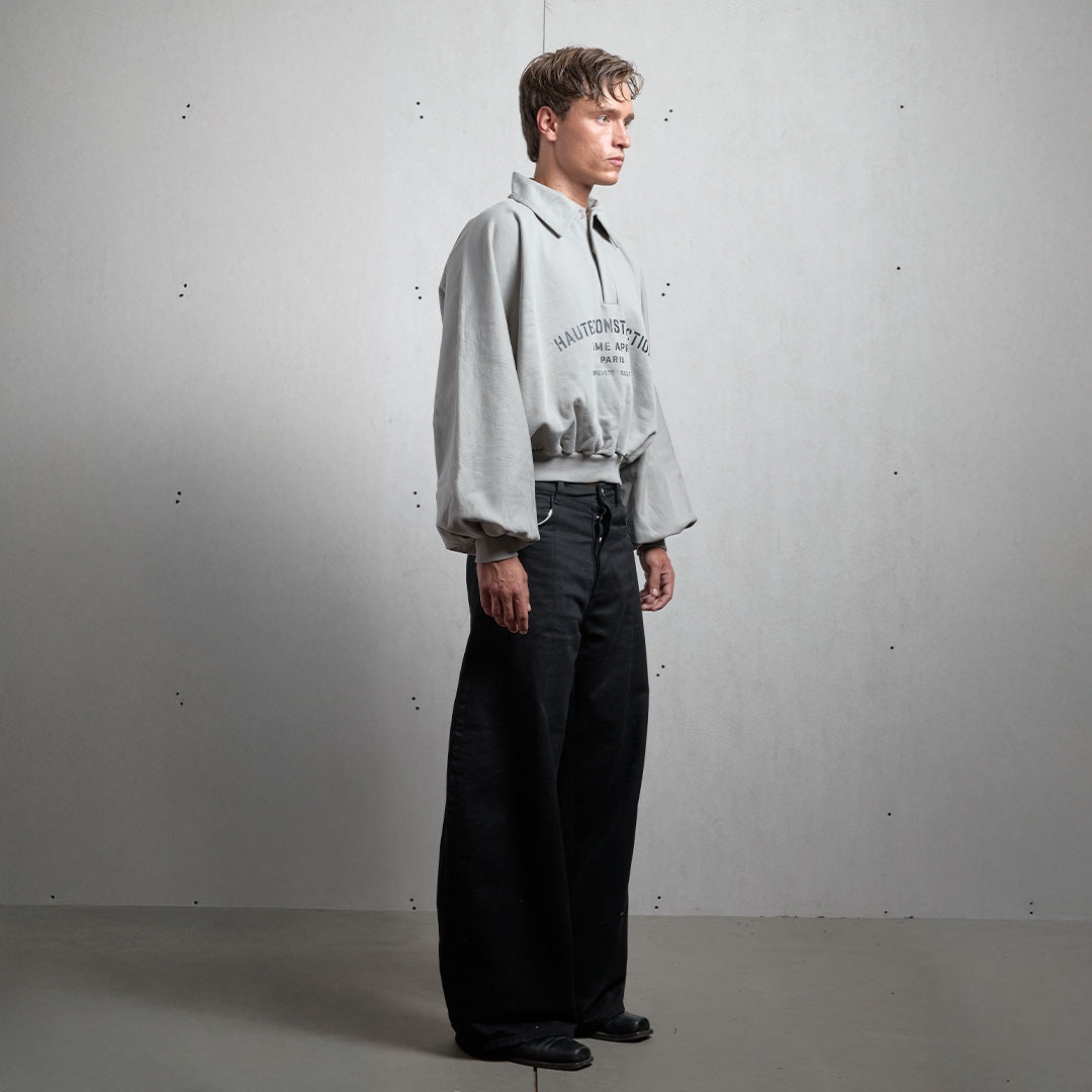 GRAY HAUTE CONSTRUCTION UNIFORM COLLAR