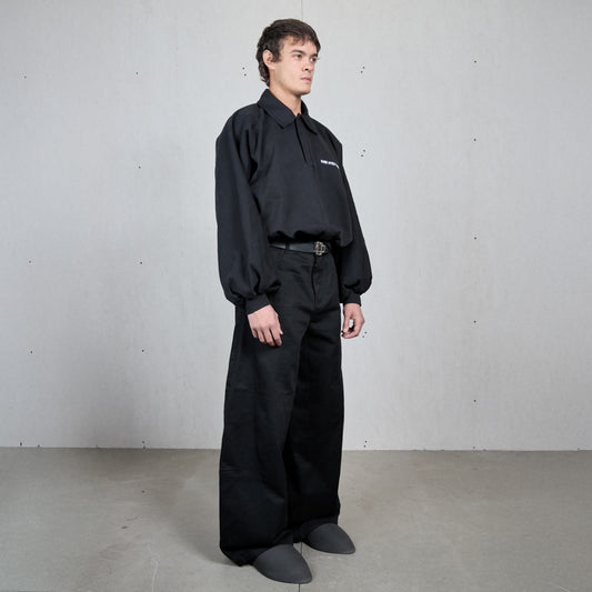 BLACK UNIFORM COLLAR