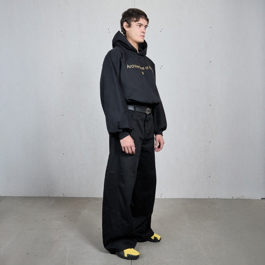 AoF BLACK UNIFORM HOODIE