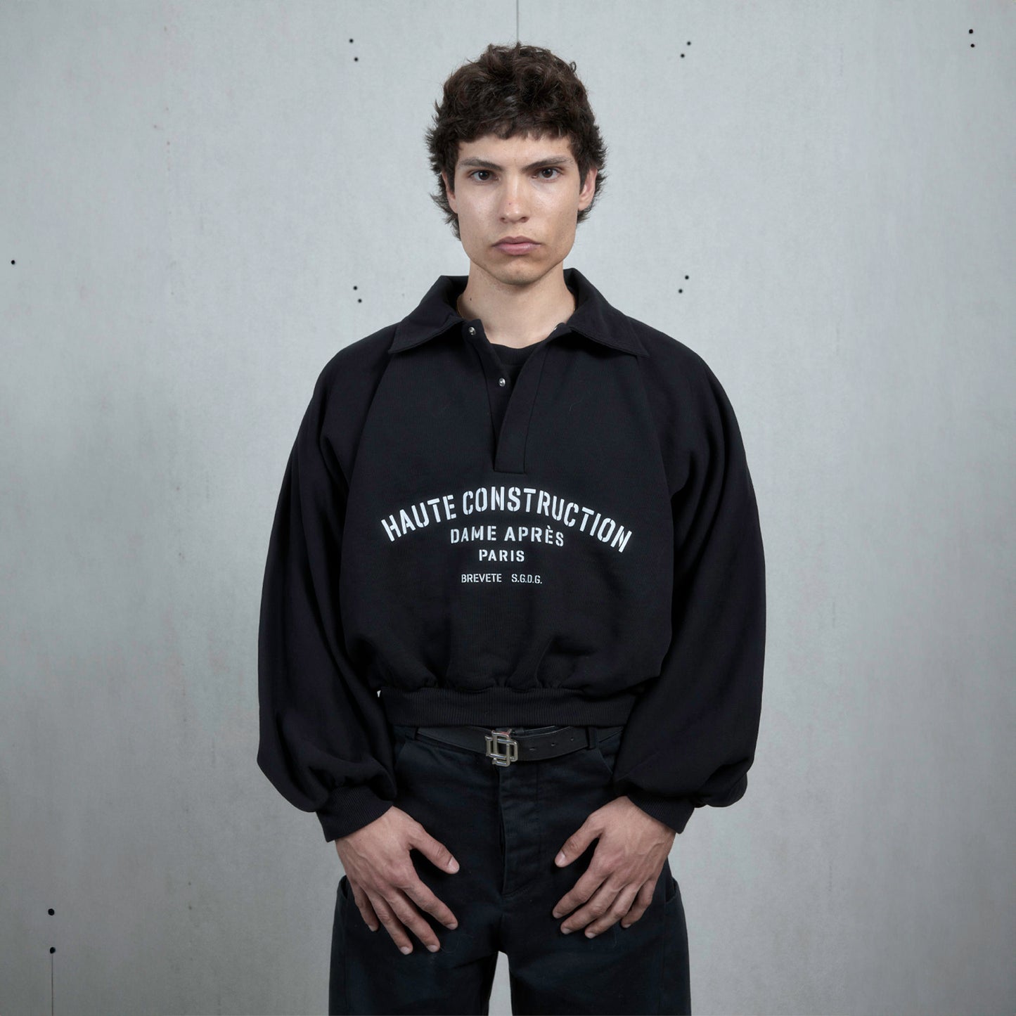 HAUTE CONSTRUCTION UNIFORM COLLAR