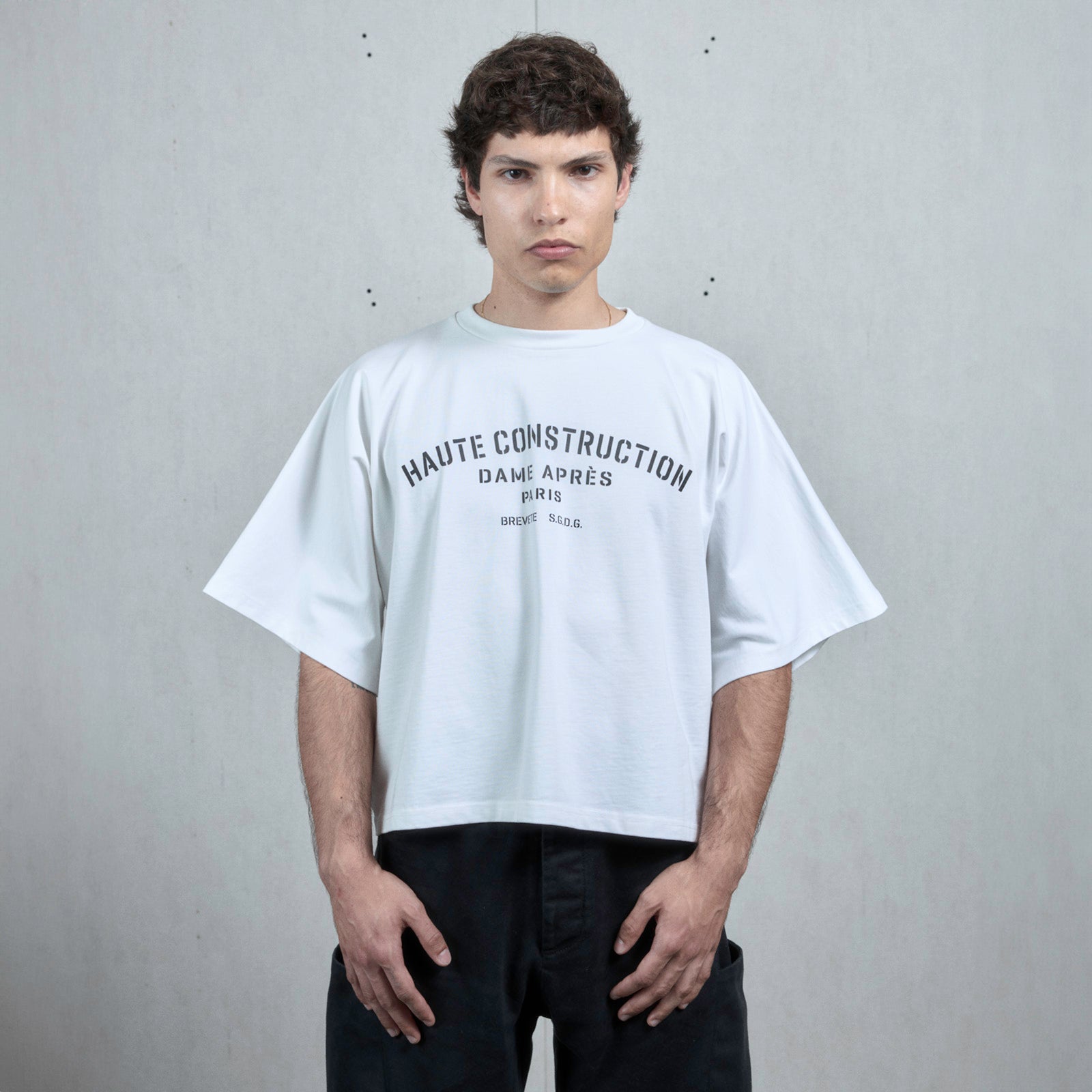 HAUTE CONSTRUCTION WHITE UF TSHIRT