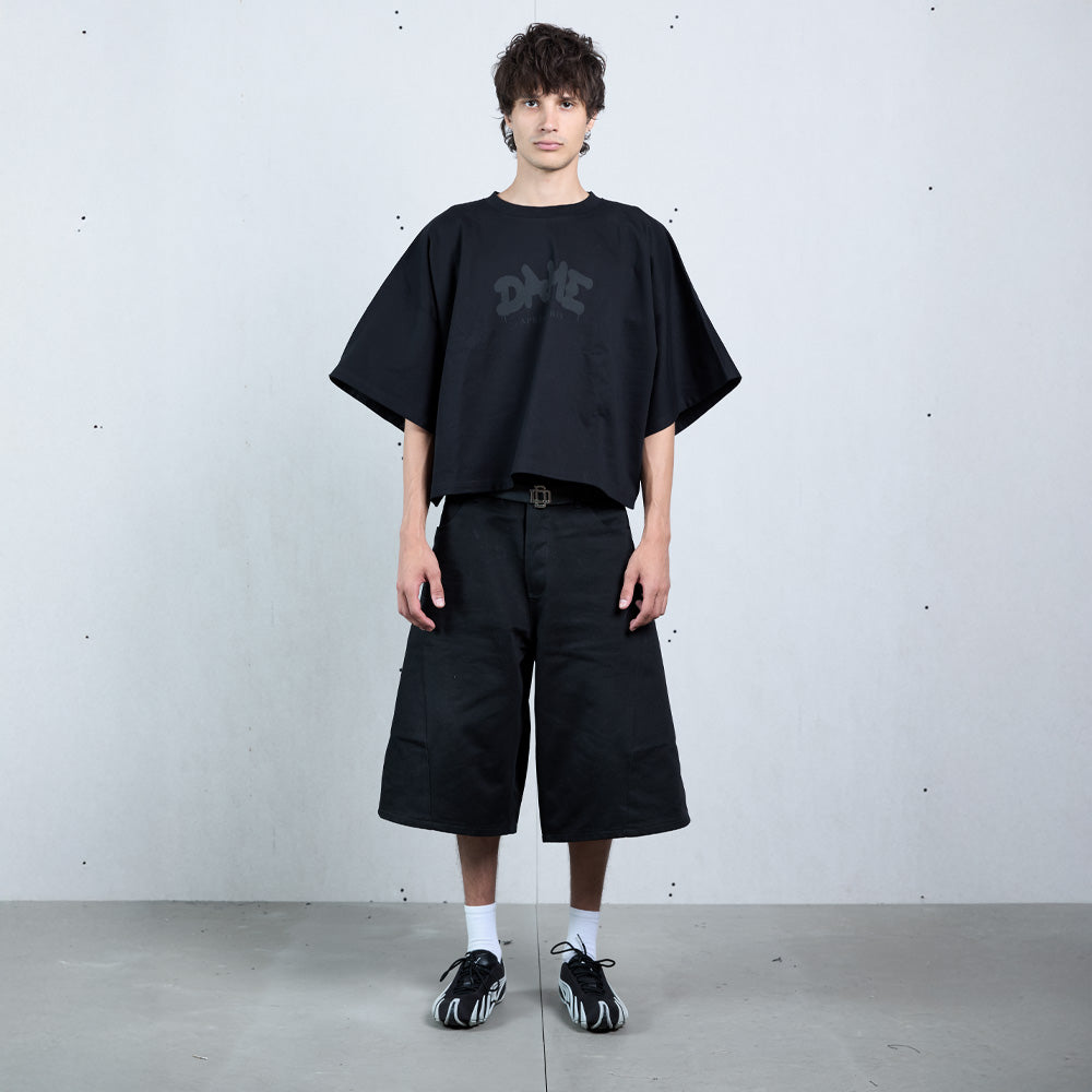 REDEFINED BLACK DENIM SHORT