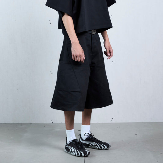 REDEFINED BLACK DENIM SHORT