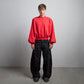 RED UF MONOGRAM CREWNECK