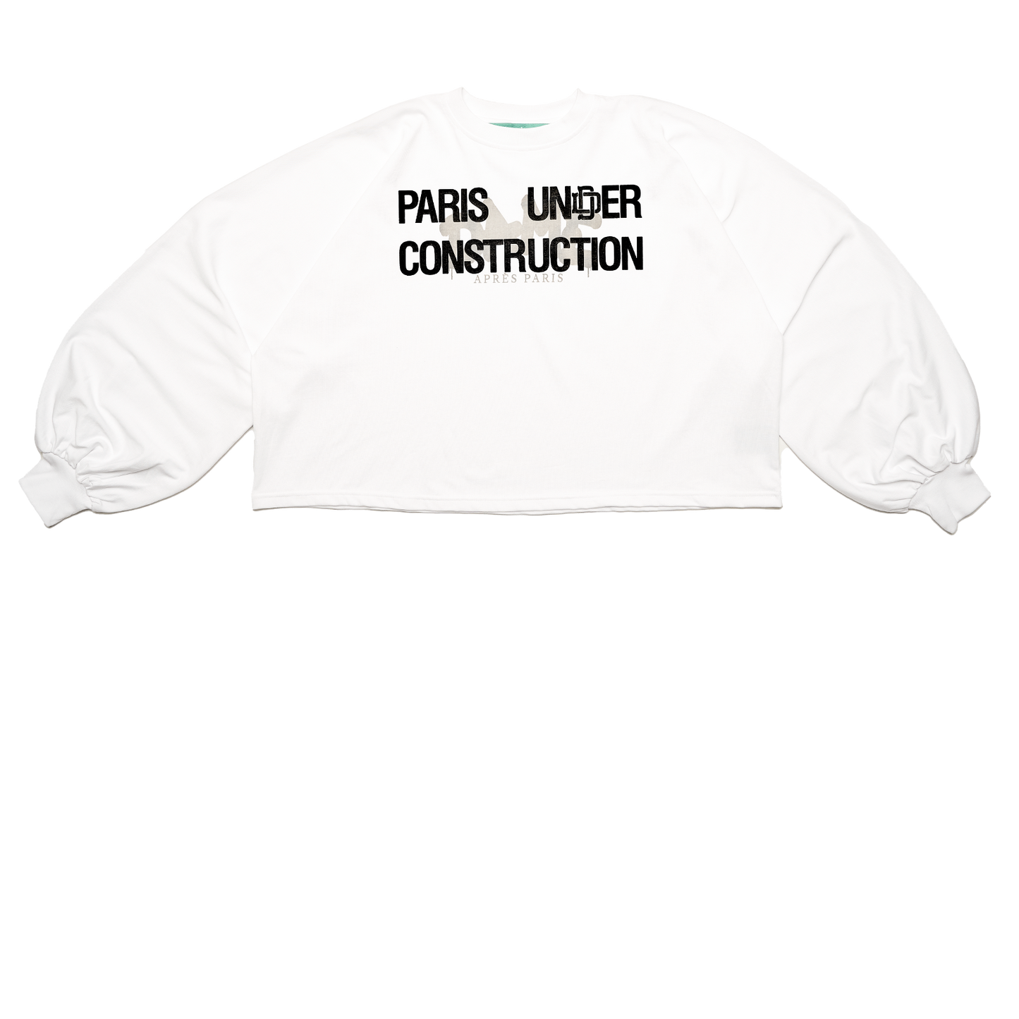 PARIS UNDER CONSTRUCTION WHITE UNIFORM LS TSHIRT