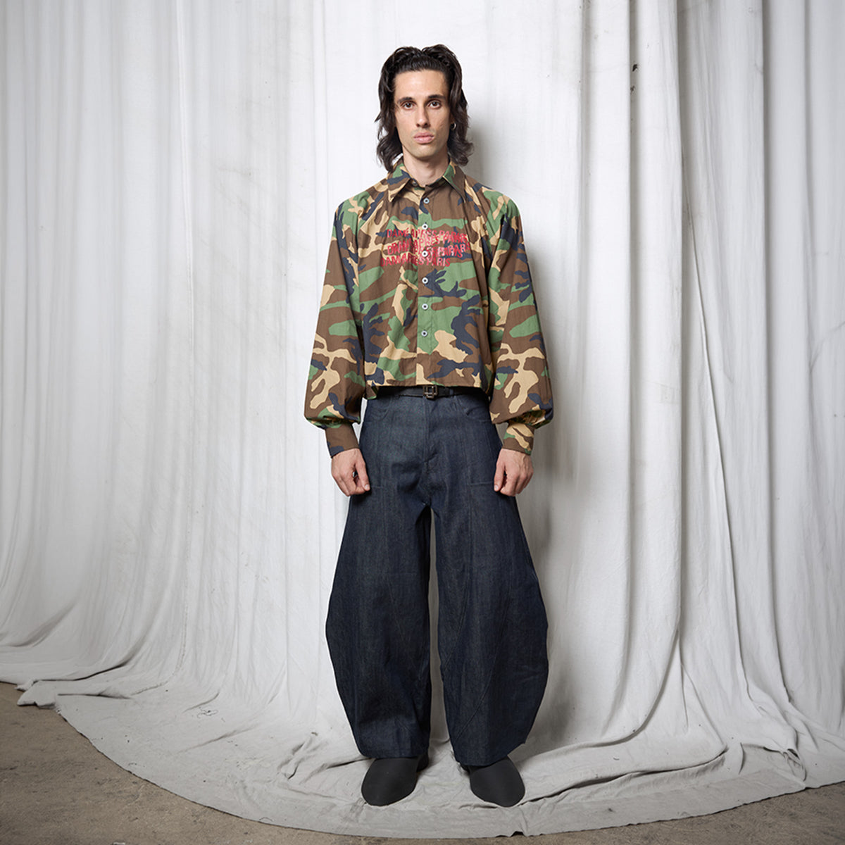 CAMO UF L/S SHIRT