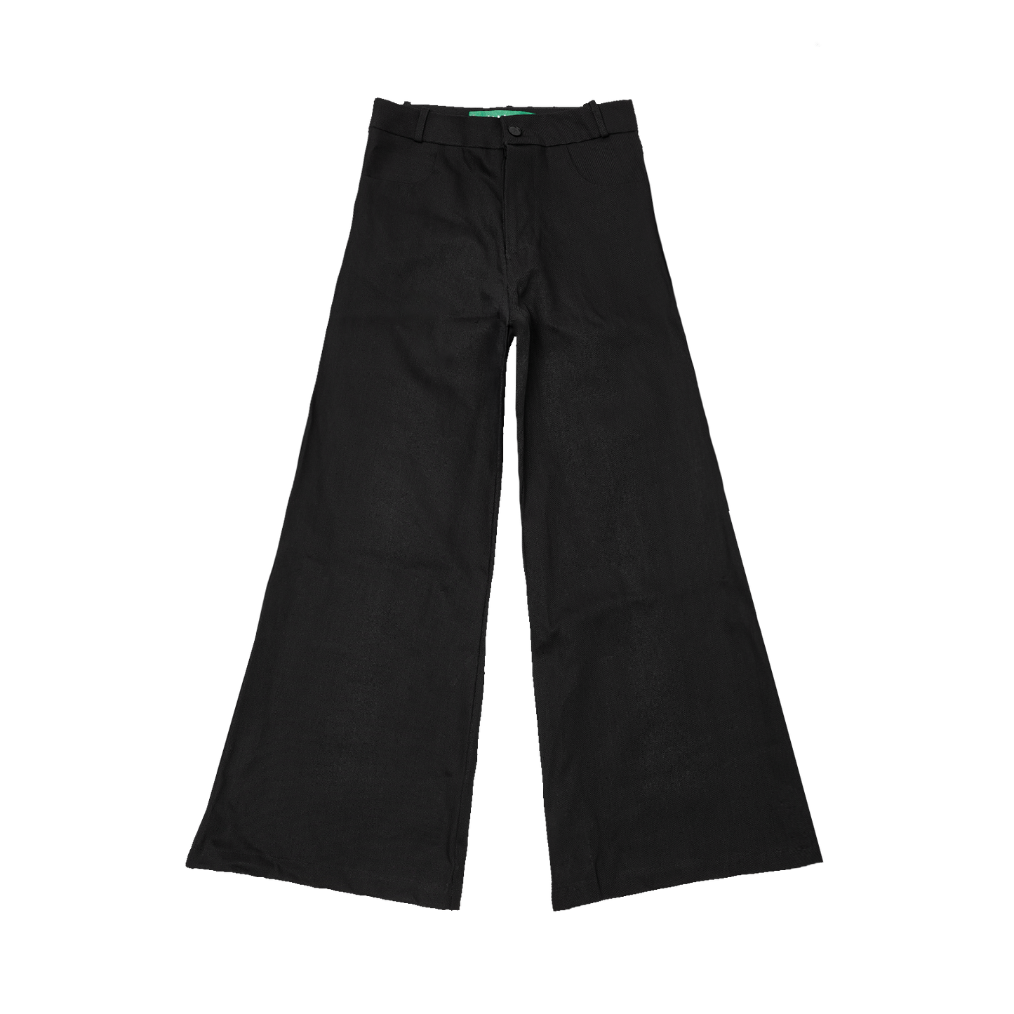 BLACK BOOT CUT PANTS