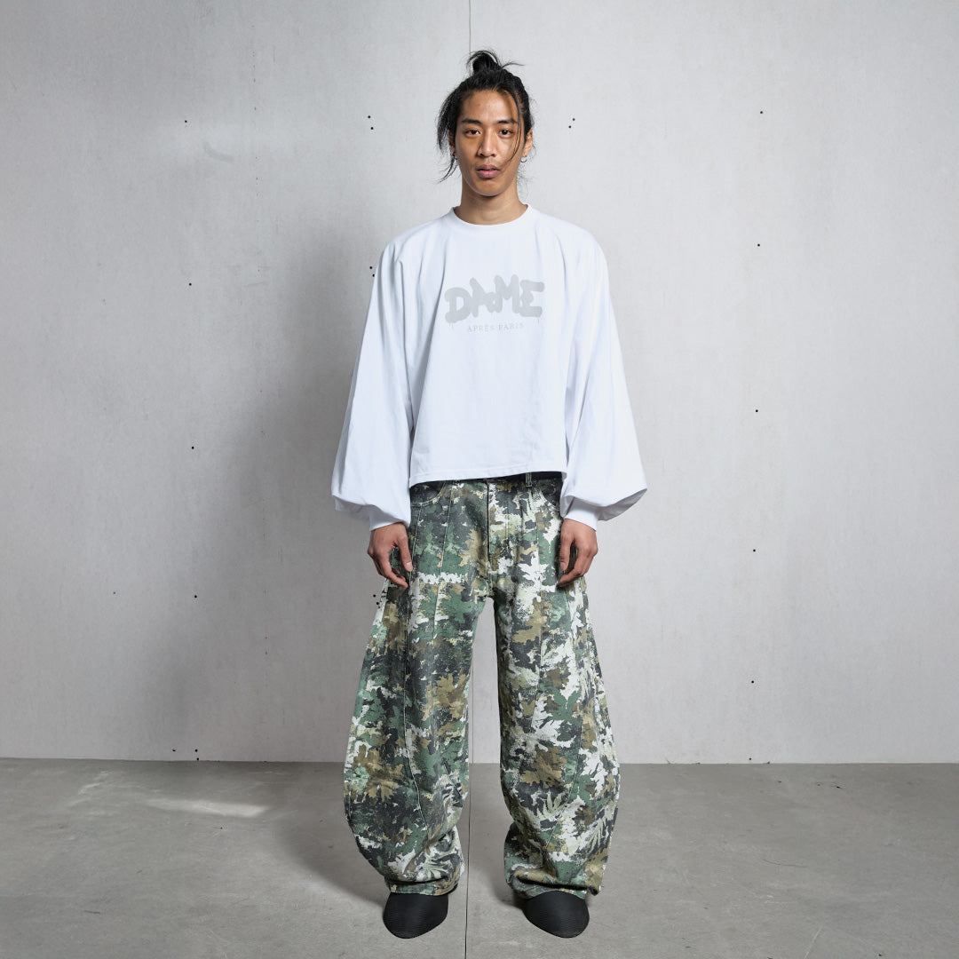 WHITE UNIFORM LS TSHIRT