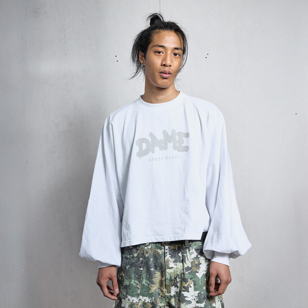 WHITE UNIFORM LS TSHIRT