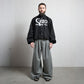 GRAY TRIPLE PLEAT PANT