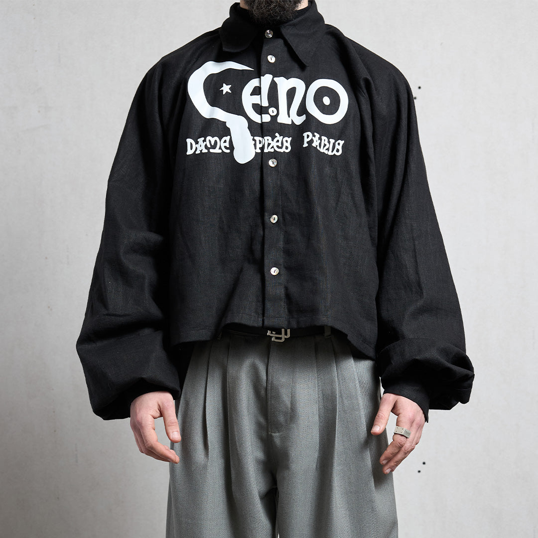 GENO UF LS BLACK SHIRT