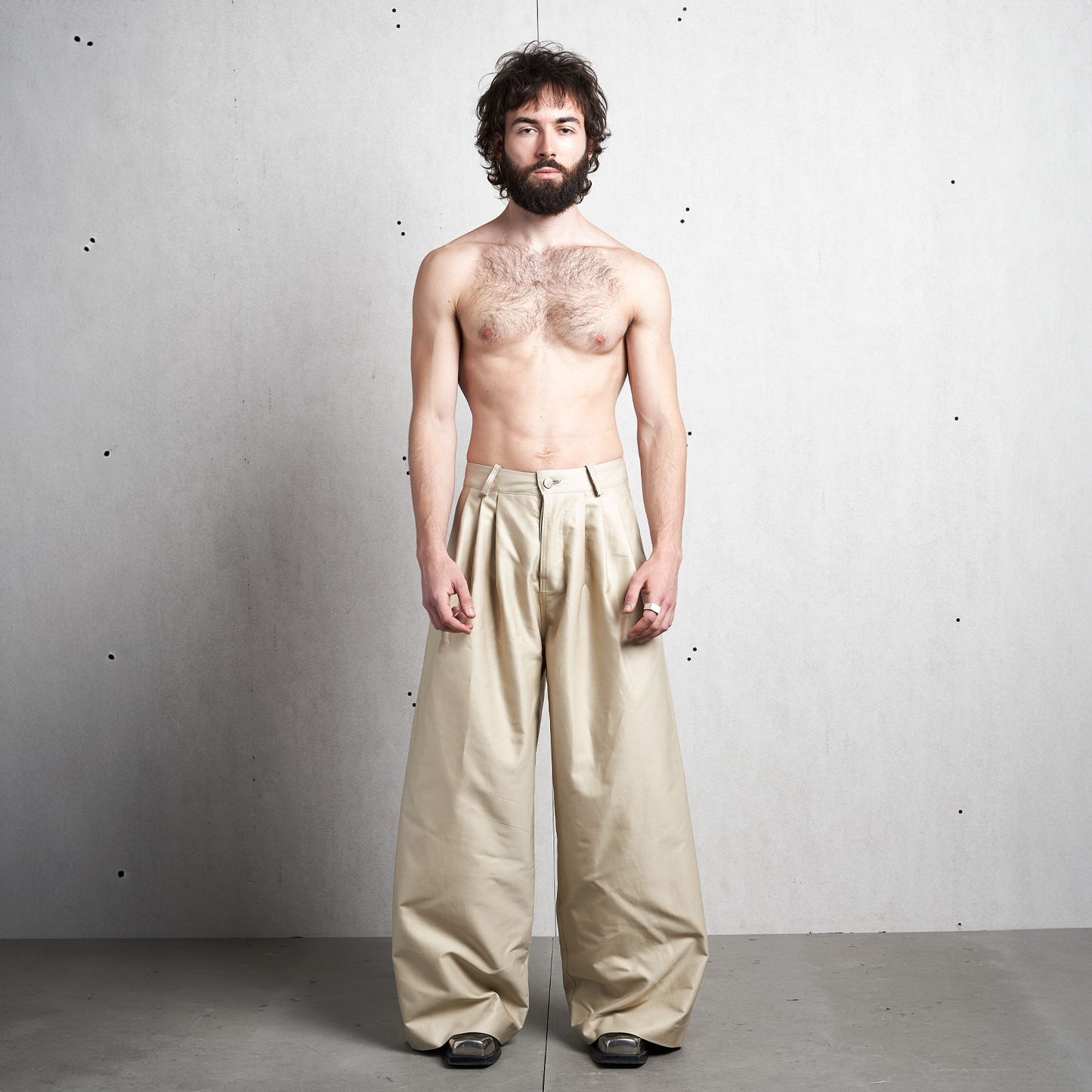 TRIPLE PLEAT PANT SAMPLE