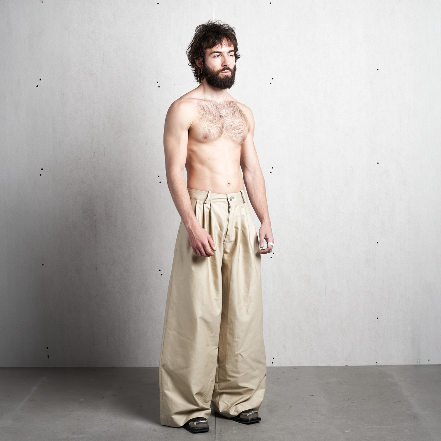 TRIPLE PLEAT PANT SAMPLE