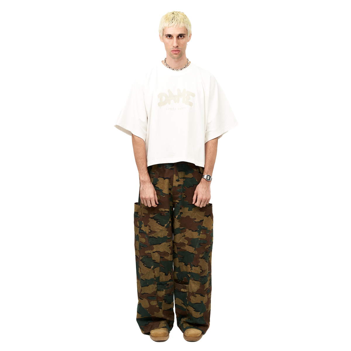 WHITE UNIFORM TEE
