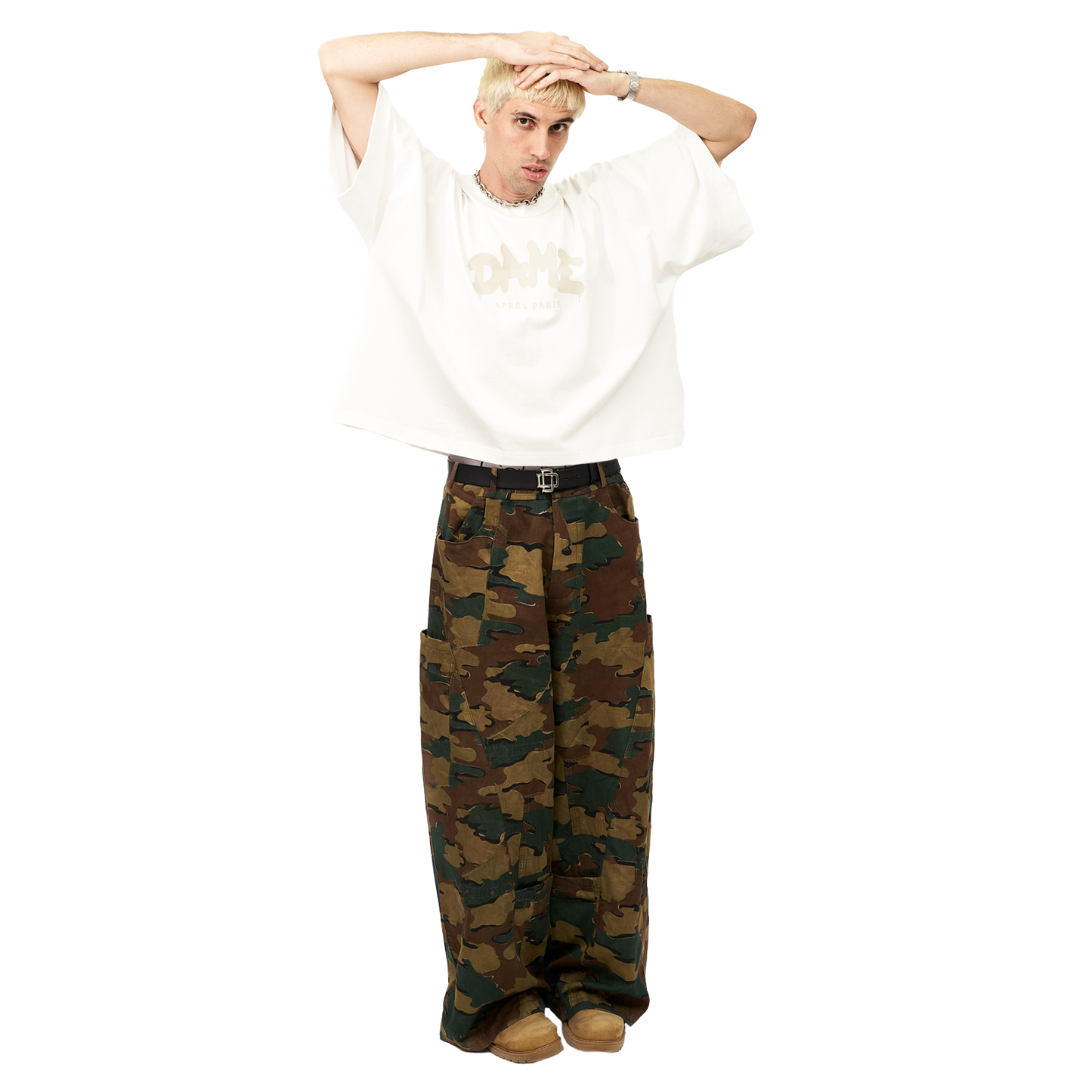 WHITE UNIFORM TEE